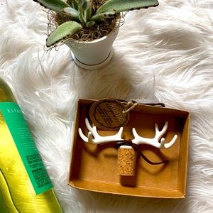 Rustic Elegance Antler Bottle Stopper